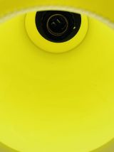 Suspension en opaline jaune