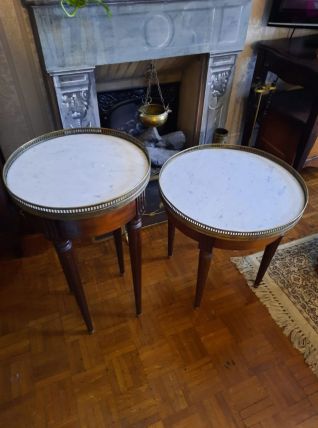 2 tables bouillotte  (70 et 53 cm)
