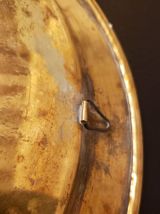 Assiette orientale vintage en laiton