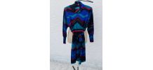 Robe longue d'hiver vintage