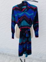 Robe longue d'hiver vintage