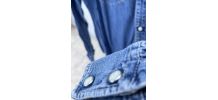Chemise en jeans foncé Levis vintage