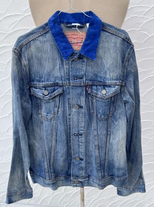 Veste en jeans Levis retour en velours