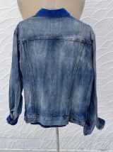 Veste en jeans Levis retour en velours
