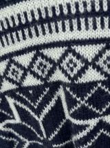 Pull d'hiver vintage
