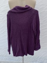 Pull décolleté vintage