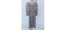 Robe longue d'été vintage