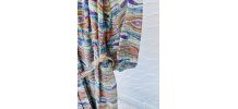 Robe longue d'été vintage