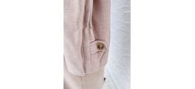 Manteau d'hiver avec fourrure vintage