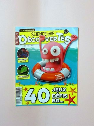 Sciences &amp; Vie Découvertes n° 224- Aout 2017    