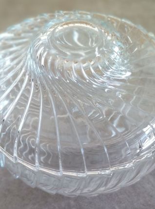 Sucrier ou bonbonnière en verre