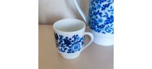 Cafetière et deux tasses Melitta, modèle Hambourg