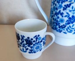 Cafetière et deux tasses Melitta, modèle Hambourg