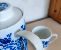 Cafetière et deux tasses Melitta, modèle Hambourg