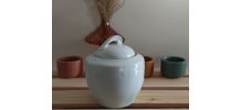 Cafetière et sucrier en porcelaine