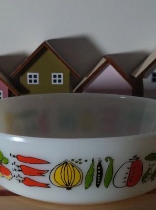 Plat en pyrex JAJ Made in England