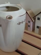 Cafetière en véritable opaque Digoin Sarreguemines