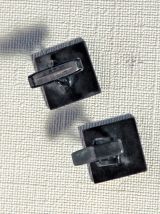 2 paires de boutons de manchette rétro, vintage. 