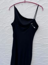 Robe longue noire