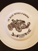 Lot de 6 assiettes voitures Vintage ESSO