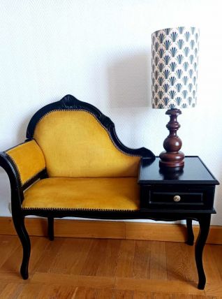 Meuble téléphone vintage 1950 