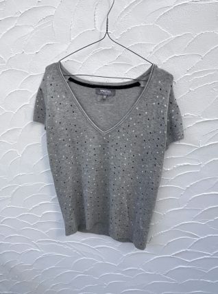 Pull gris Spirituel