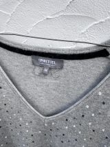 Pull gris Spirituel