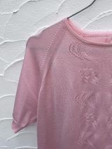 Pull rose vintage Terlenka