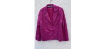 Blazer rose années 80