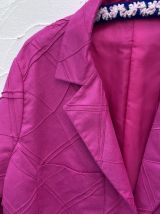 Blazer rose années 80