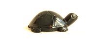 Belle grosse tortue en onyx, vintage provenance du Mexique. 