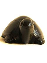 Belle grosse tortue en onyx, vintage provenance du Mexique. 