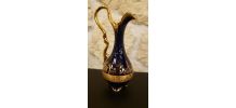Elégante cruche/aiguière  en porcelaine Limoges 22K