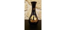 Vase en porcelaine Limoges Castel 22K