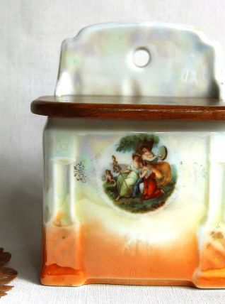 Boîte à sel murale vintage –Décor romantique 