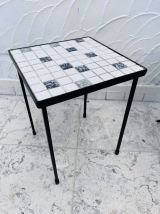 Duo de tables d'appoint en céramique