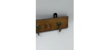 Portemanteau mural en bois