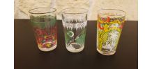Superbes verres à thé orientaux 