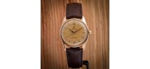 MONTRE OMEGA SEAMASTER AUTOMATOQUE OR ROSE 18K VINTAGE 1956