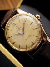 MONTRE OMEGA SEAMASTER AUTOMATOQUE OR ROSE 18K VINTAGE 1956