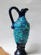 Vase Amphore Vallauris Vintage numéroté 