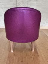 fauteuil crapaud avec accoudoir 