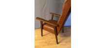 Fauteuil vintage en bois