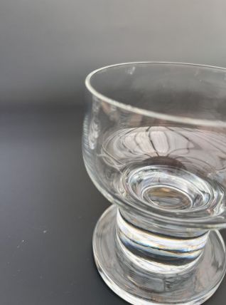 Lot de 6 verres en cristallin