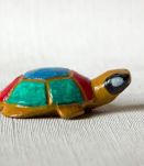 Tortue multicolore fabrication artisanale peinte à la main 