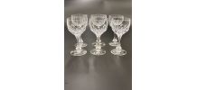 6 verres sur pied en cristal Spiegelau