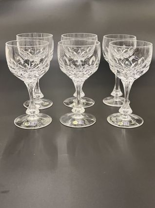 6 verres sur pied en cristal Spiegelau