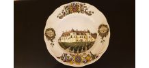 2 superbes assiettes en faïence de Lunéville
