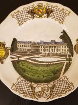 2 superbes assiettes en faïence de Lunéville