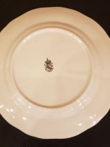2 superbes assiettes en faïence de Lunéville